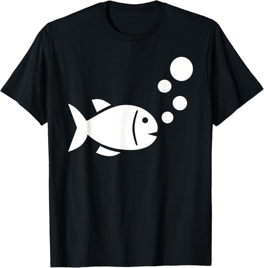 Fish Bubbles T-Shirt T-Shirt