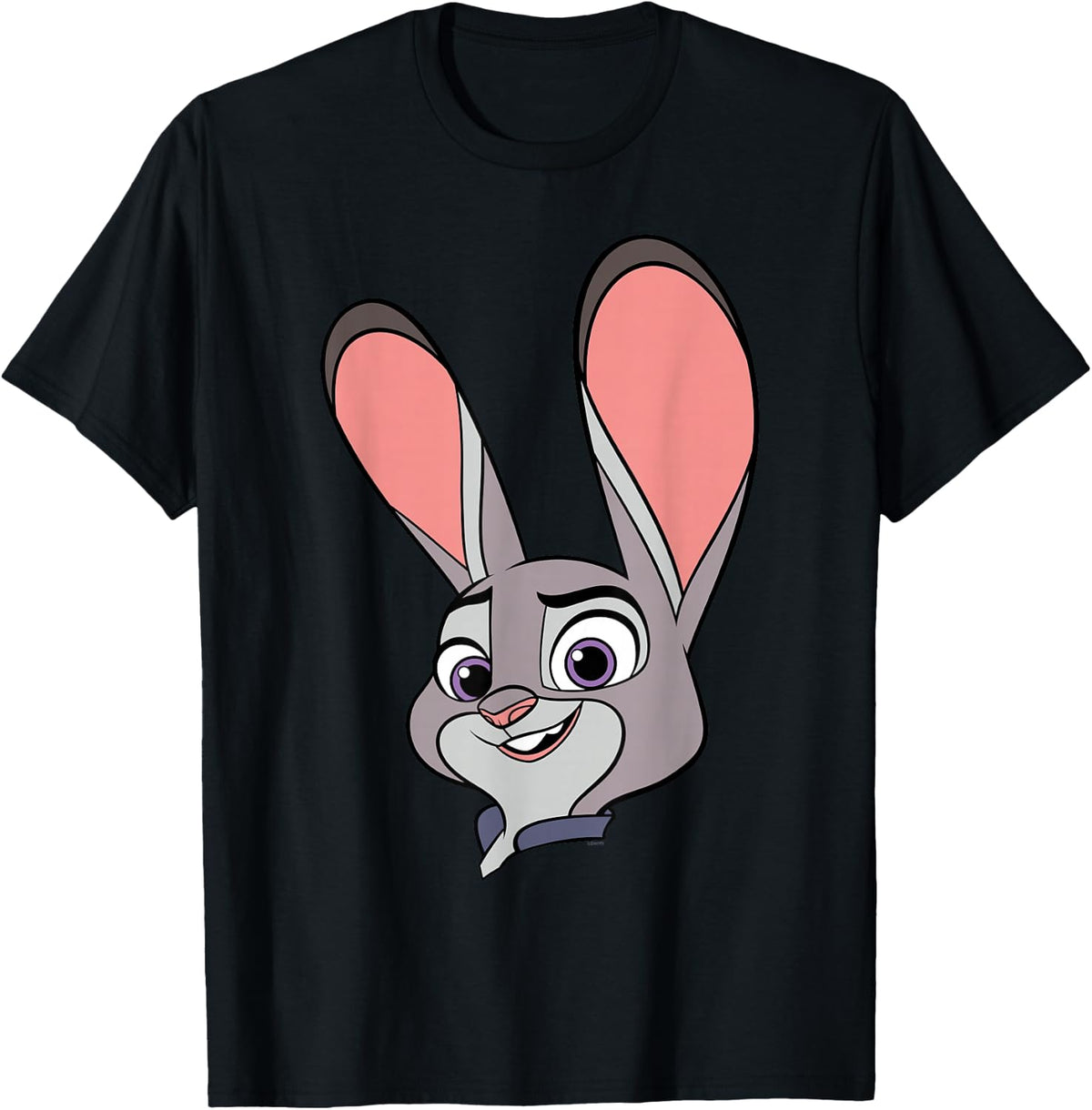 Disney Zootopia 2 Judy Hopps Big Face Halloween Costume T-Shirt