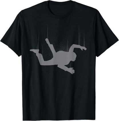 Cool Skydiving Art for Men Women Indoor Skydive Sky Diving T-Shirt