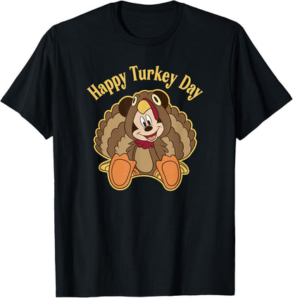 Disney Mickey and Friends Thanksgiving Mickey Turkey T-Shirt