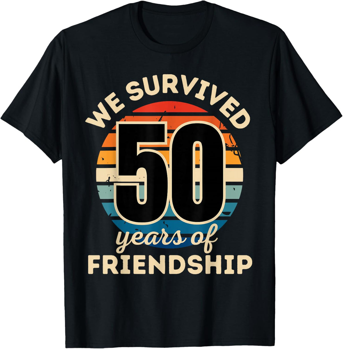 Celebrating 50 Years of Friendship Funny Group Matching T-Shirt