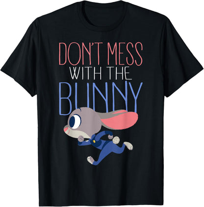 Disney Zootopia Judy Don't Mess with Her Graphic T-Shirt T-Shirt Small