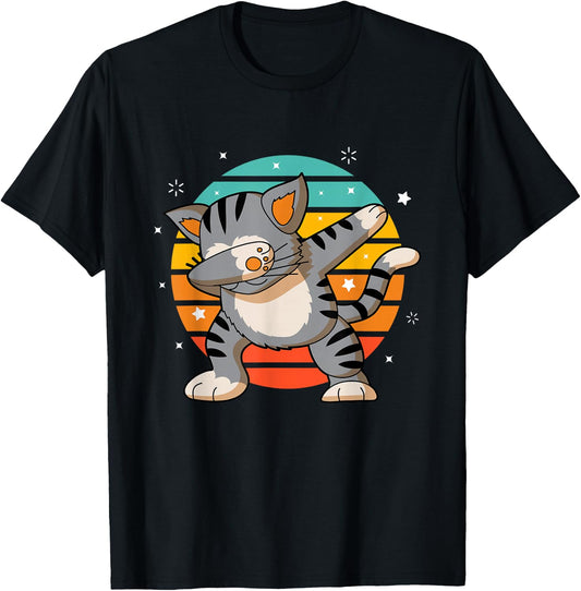 Dabbing Cat - Funny Dab Cat Lover T-Shirt