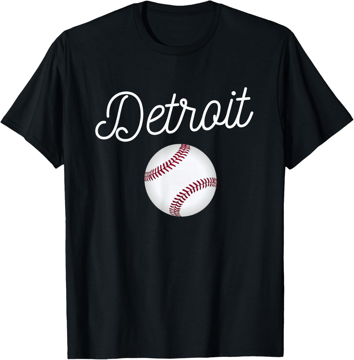 Distressed Tiger Mascot Tshirt Detroit Giant Baseball Ball T-Shirt
