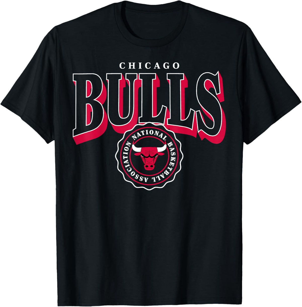 NBA - Chicago Bulls Arched Crest T-Shirt