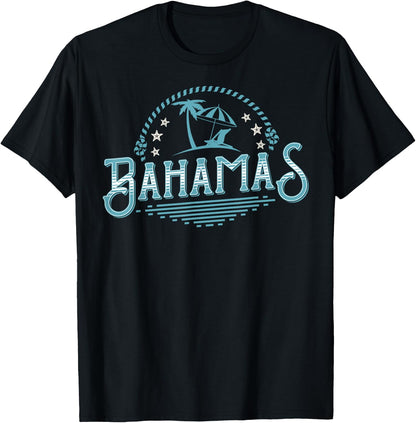 Proud Bahamas Bahamians Flag Gift Design Idea Nassau Gift T-Shirt