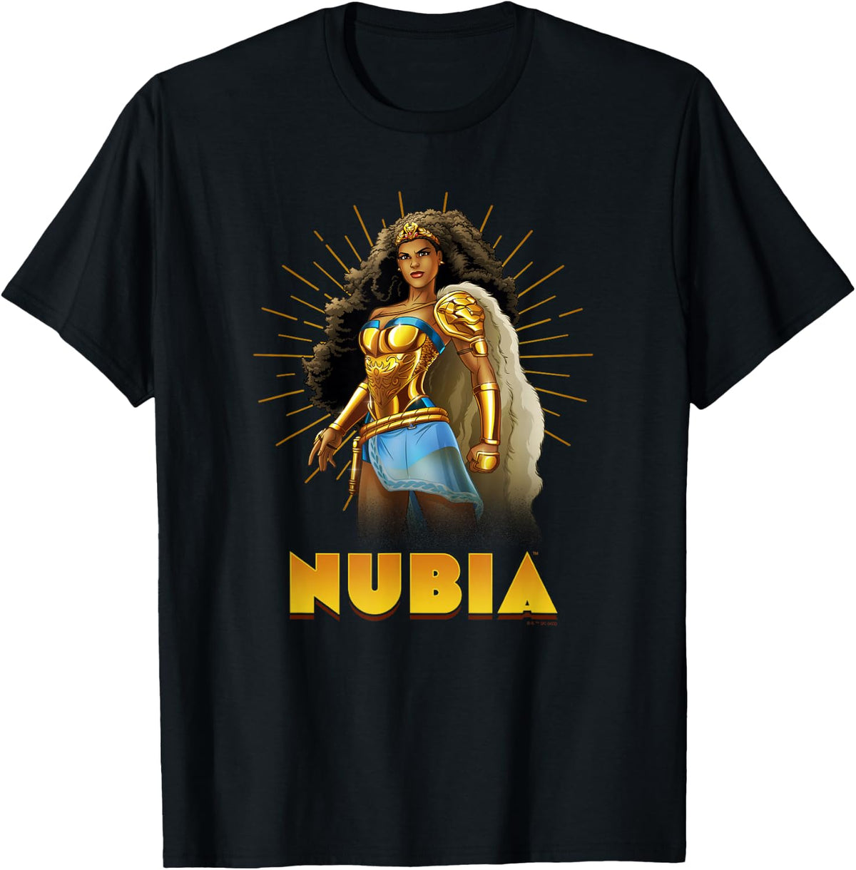 DC Comics Nubia Hero Pose Portrait T-Shirt