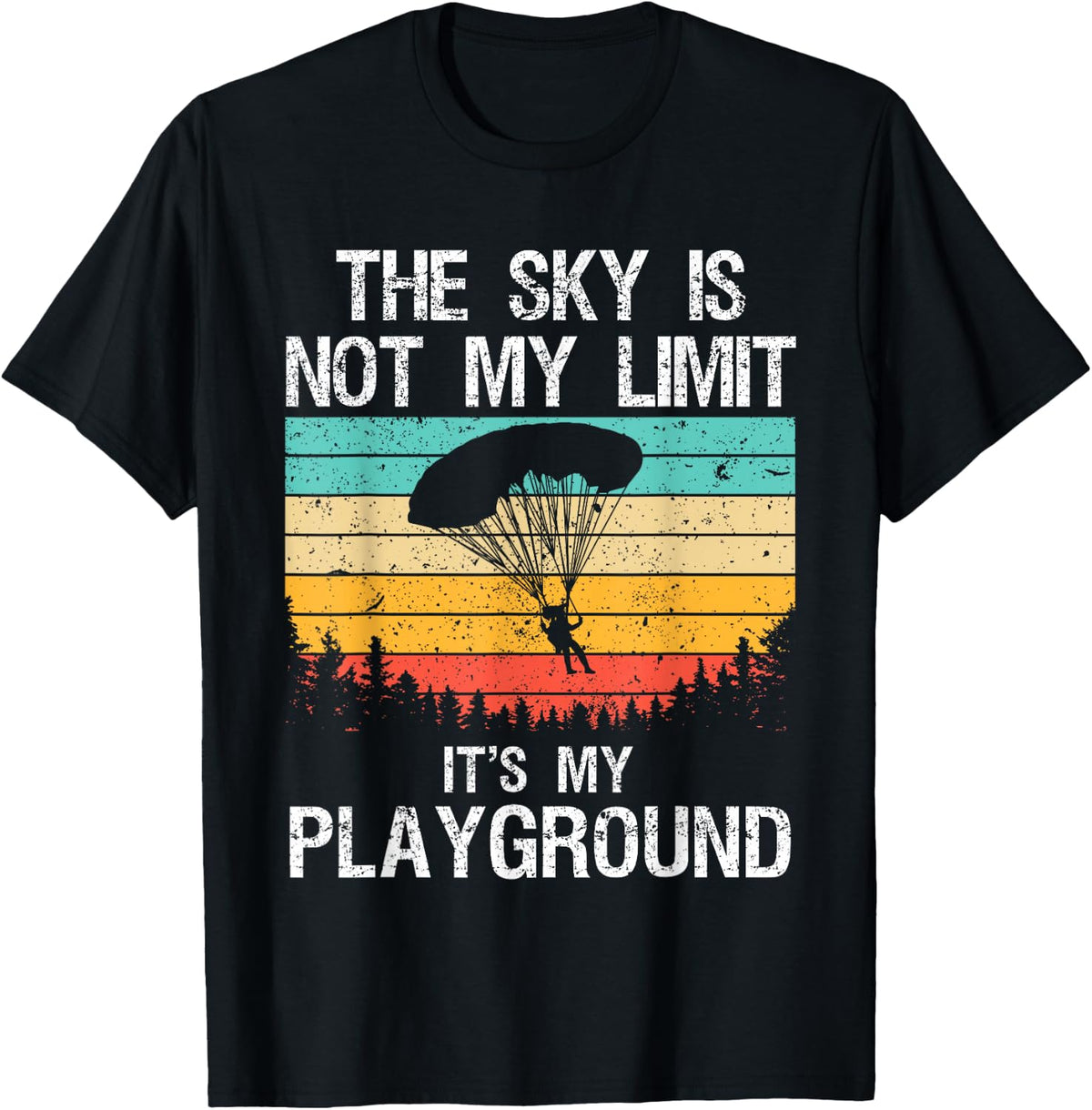 Funny Skydiving Art For Men Women Skydive Lover Skydiver T-Shirt