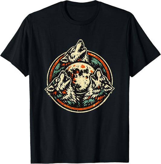 Three Wolf Moon Meme T-Shirt
