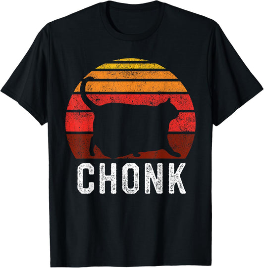 Funny Fat Cats Meme, Chonk Cat T-Shirt