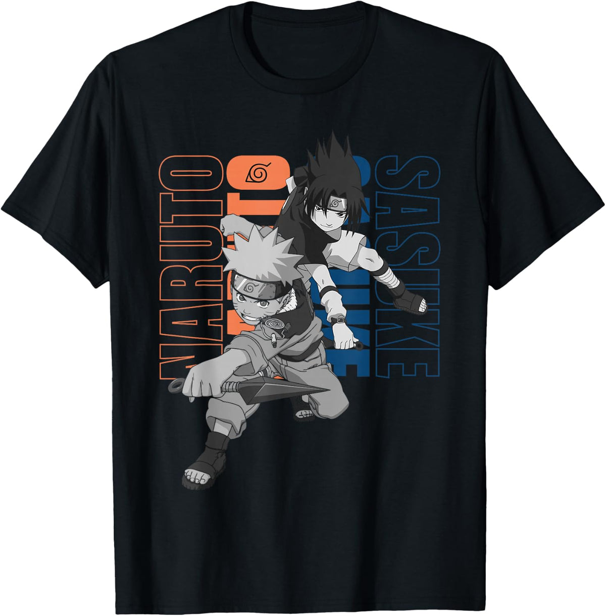 Naruto Kakashi & Sasuke T-Shirt