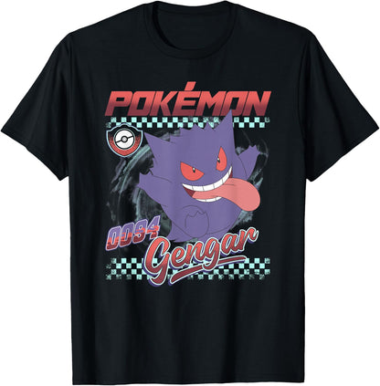 Pokémon 0094 Gengar Racing Style Poster T-Shirt