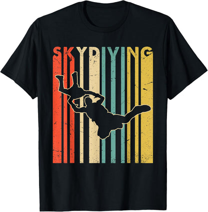 Parachutist Wingsuit Flying Parachuting Skydiver Skydiving T-Shirt