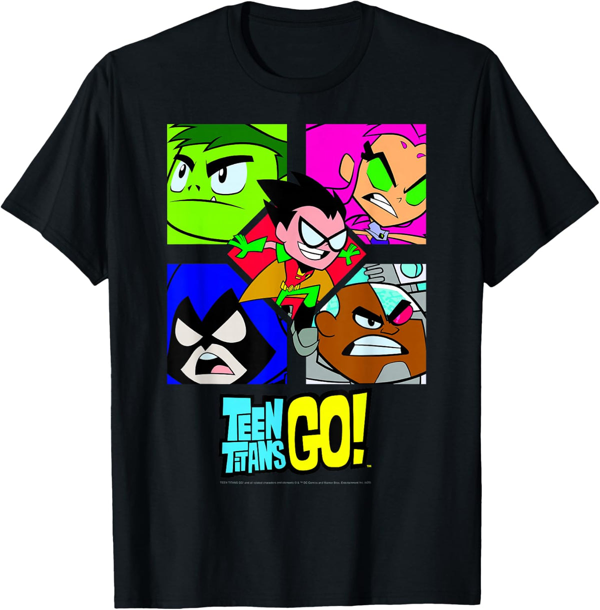 DC Comics Teen Titans Go! Group Shot Box Up T-Shirt