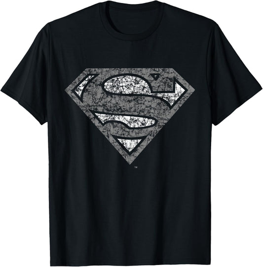 DC Superman Logo Distressed T-Shirt