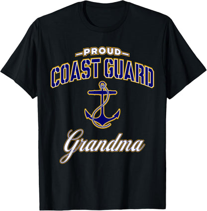 Coast Guard Grandma Shirt for Women T-Shirt
