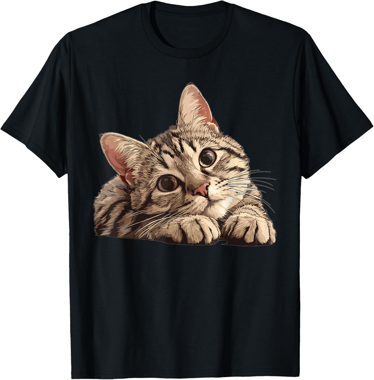 Tabby Cat Mom Dad Pet Shop Tabby Cats Kitten Tabby Cat T-Shirt