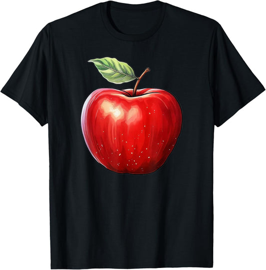 Apple Fruit Graphic T-Shirt