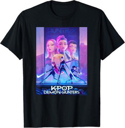 Kpop Demon Hunters Movie Poster T-Shirt