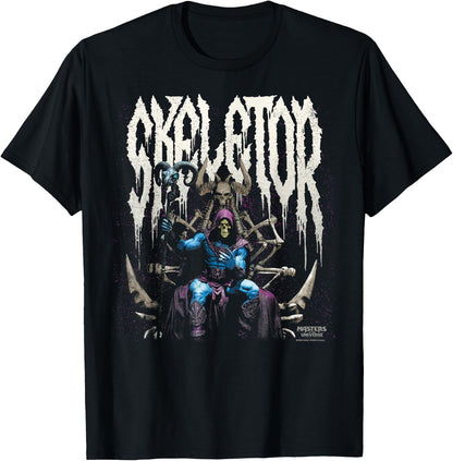 Masters of The Universe: Metal Skeletor Throne T-Shirt