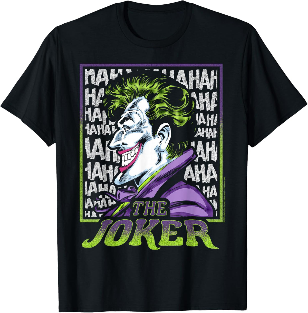 DC Comics Batman Joker Profile T-Shirt