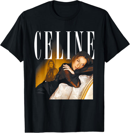 Official Celine Dion Photo Homage T-Shirt
