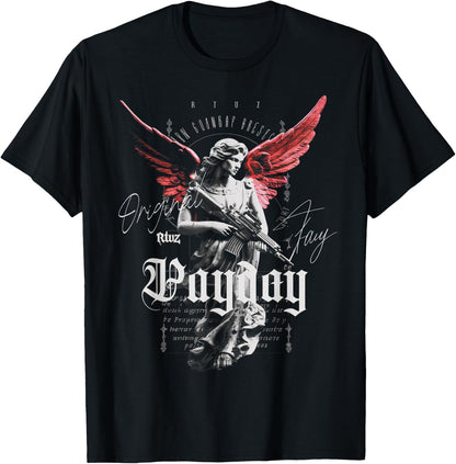 Aesthetic Clothes Vintage Streetwear Fashion Women Men Angel T-Shirt