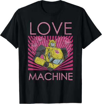 Transformers Bumblebee Valentine's Day Love Machine T-Shirt
