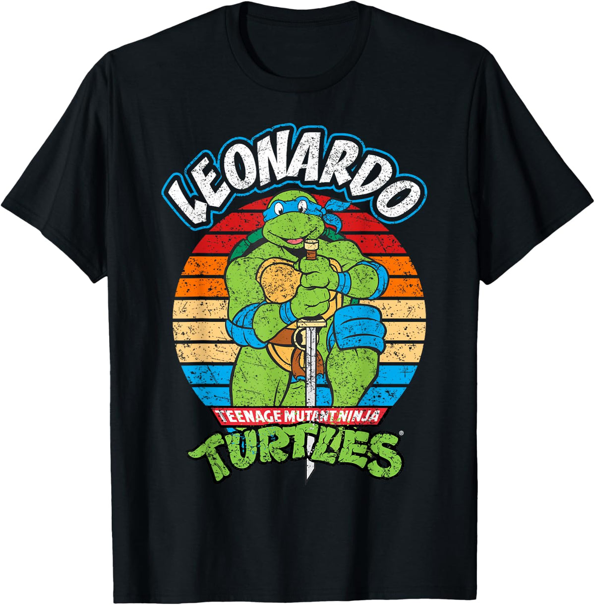 Teenage Mutant Ninja Turtles Leonardo Ready for Action T-Shirt