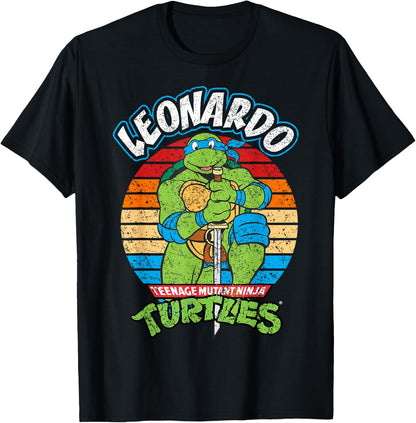Teenage Mutant Ninja Turtles Leonardo Ready for Action T-Shirt