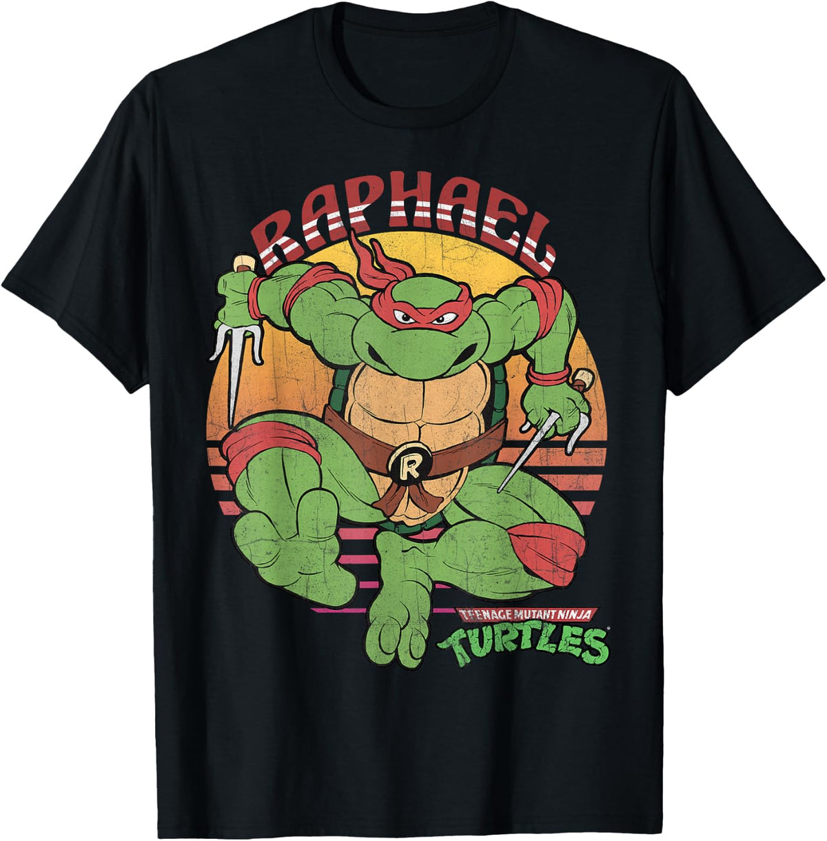 Teenage Mutant Ninja Turtles Raphael Sun Tee-Shirt T-Shirt