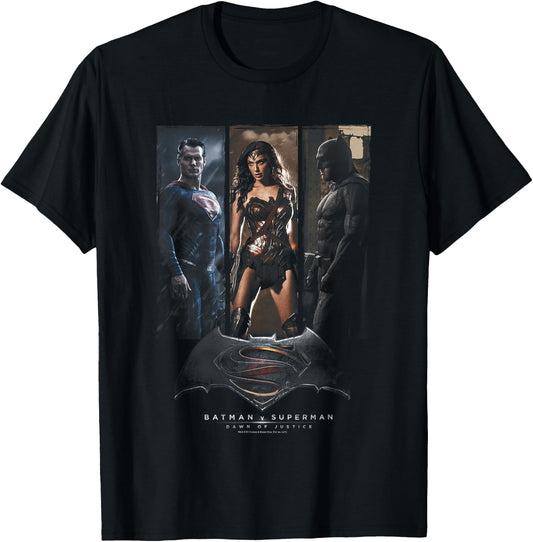 Batman v Superman 3 Phases T Shirt T-Shirt