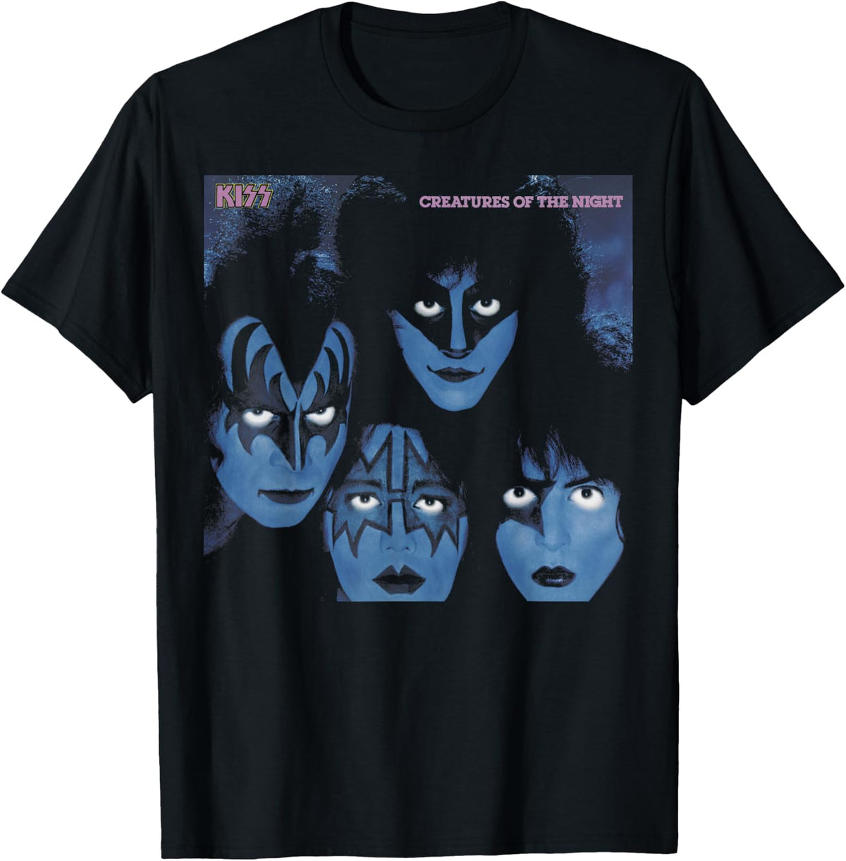 KISS - 1982 Creatures of The Night T-Shirt Small
